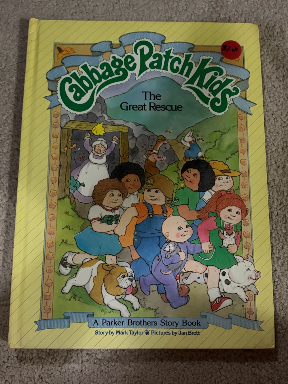 Cabbage patch kids vintage book : the great rescue